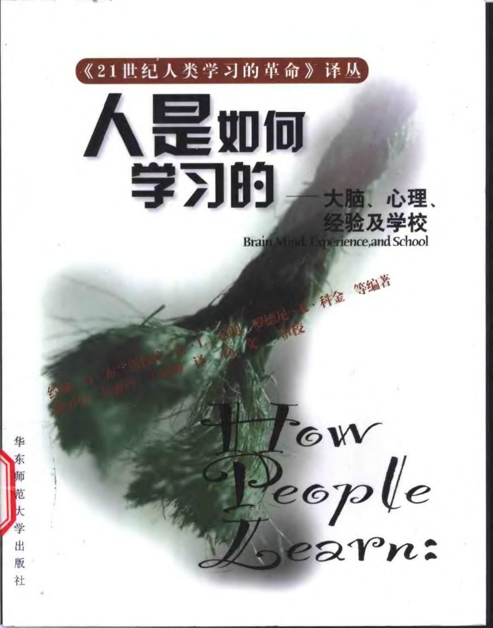 人是如何学习的：大脑、心理、经验及学校