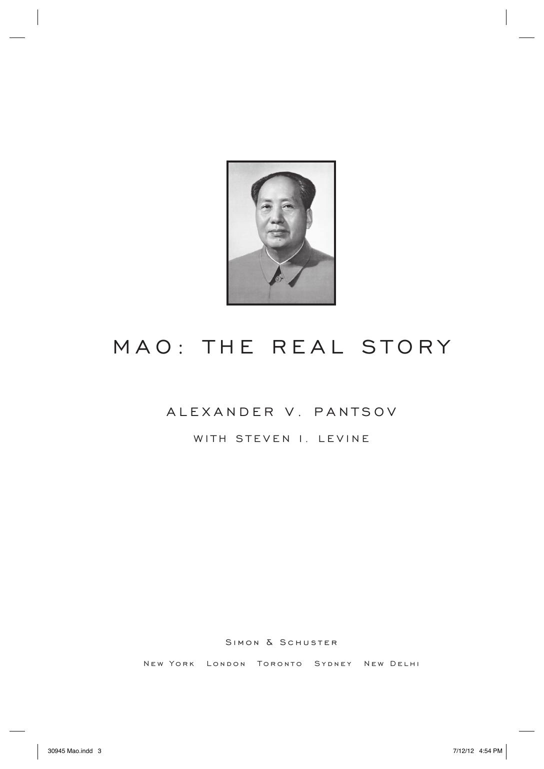 Mao: The Real Story