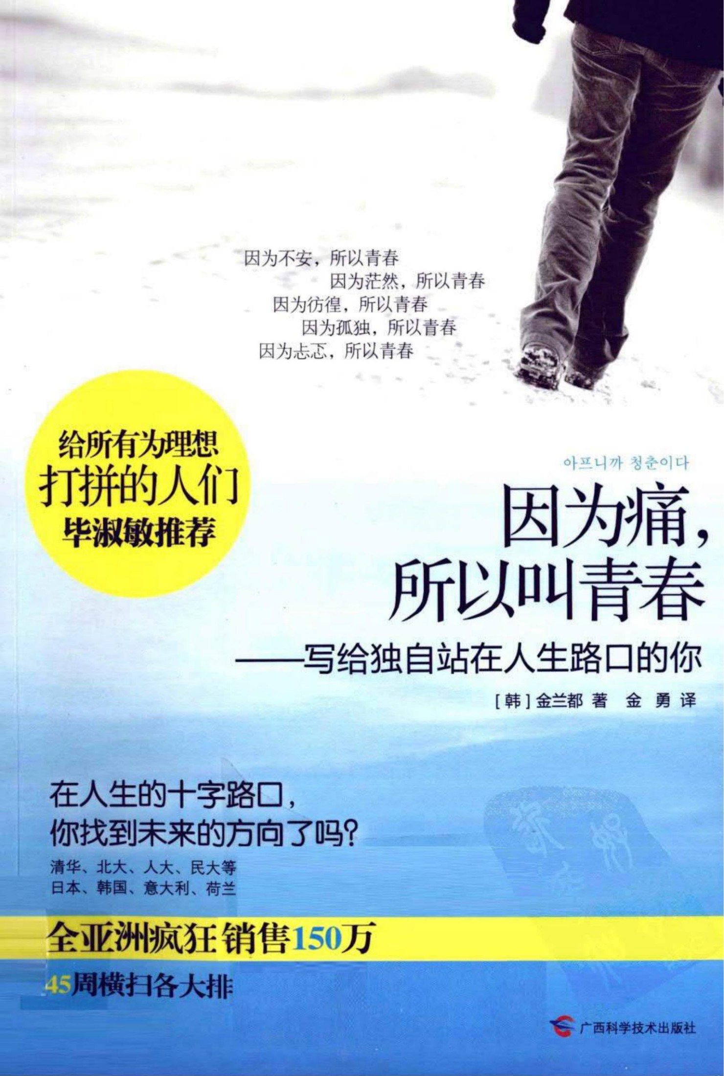 因为痛，所以叫青春：写给独自站在人生路口的你