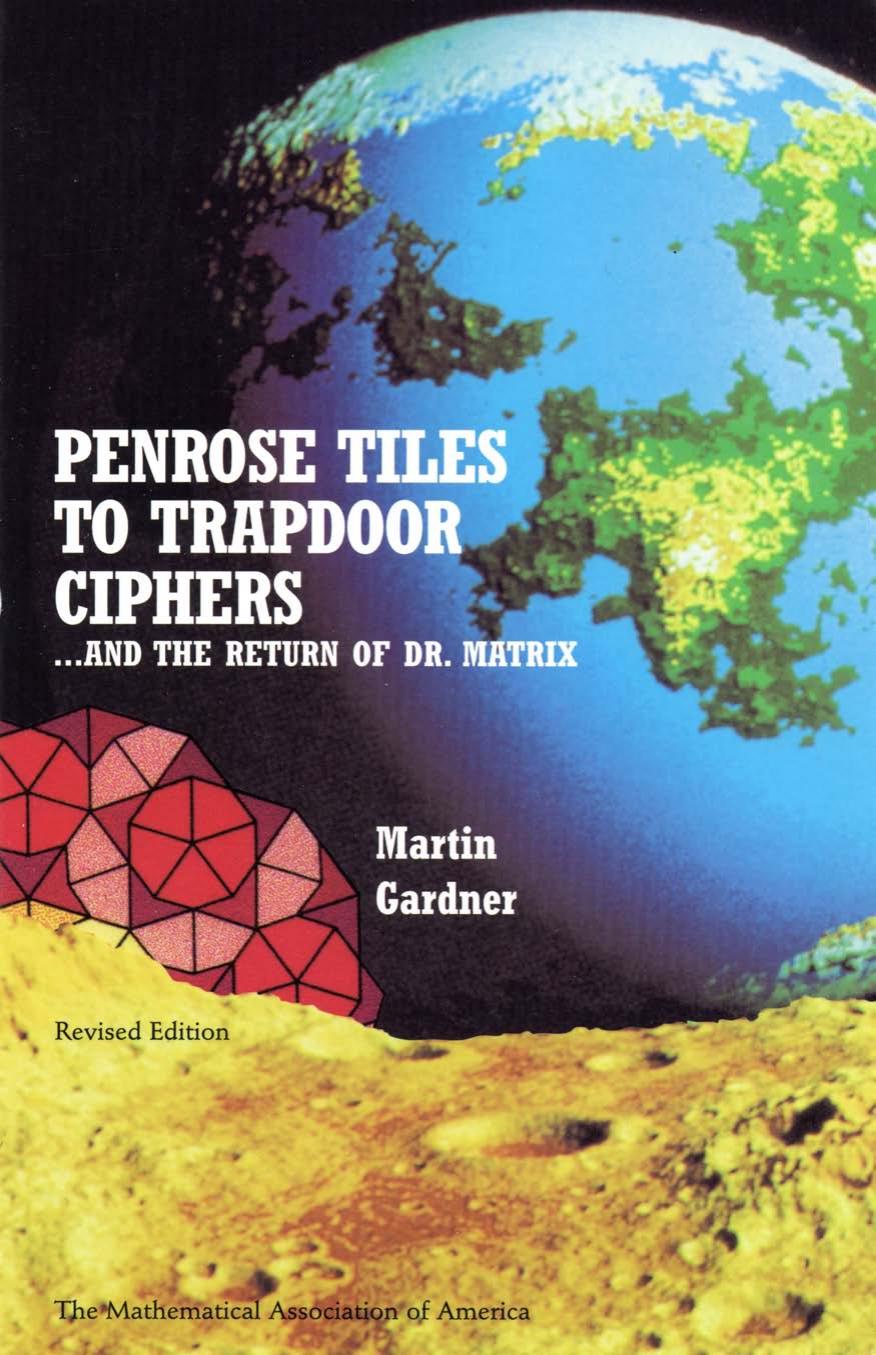 Penrose Tiles to Trapdoor Ciphers