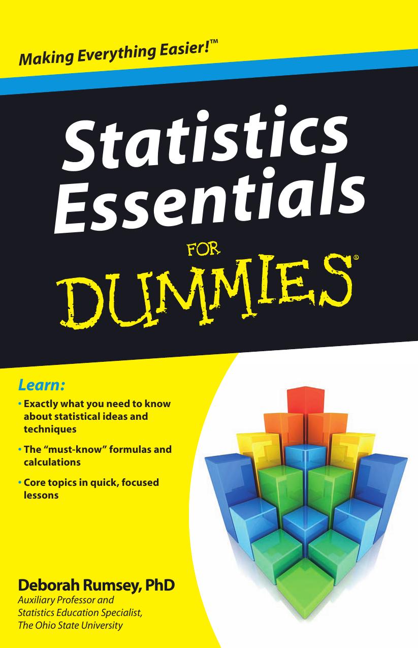 Statistics Essentials for Dummies