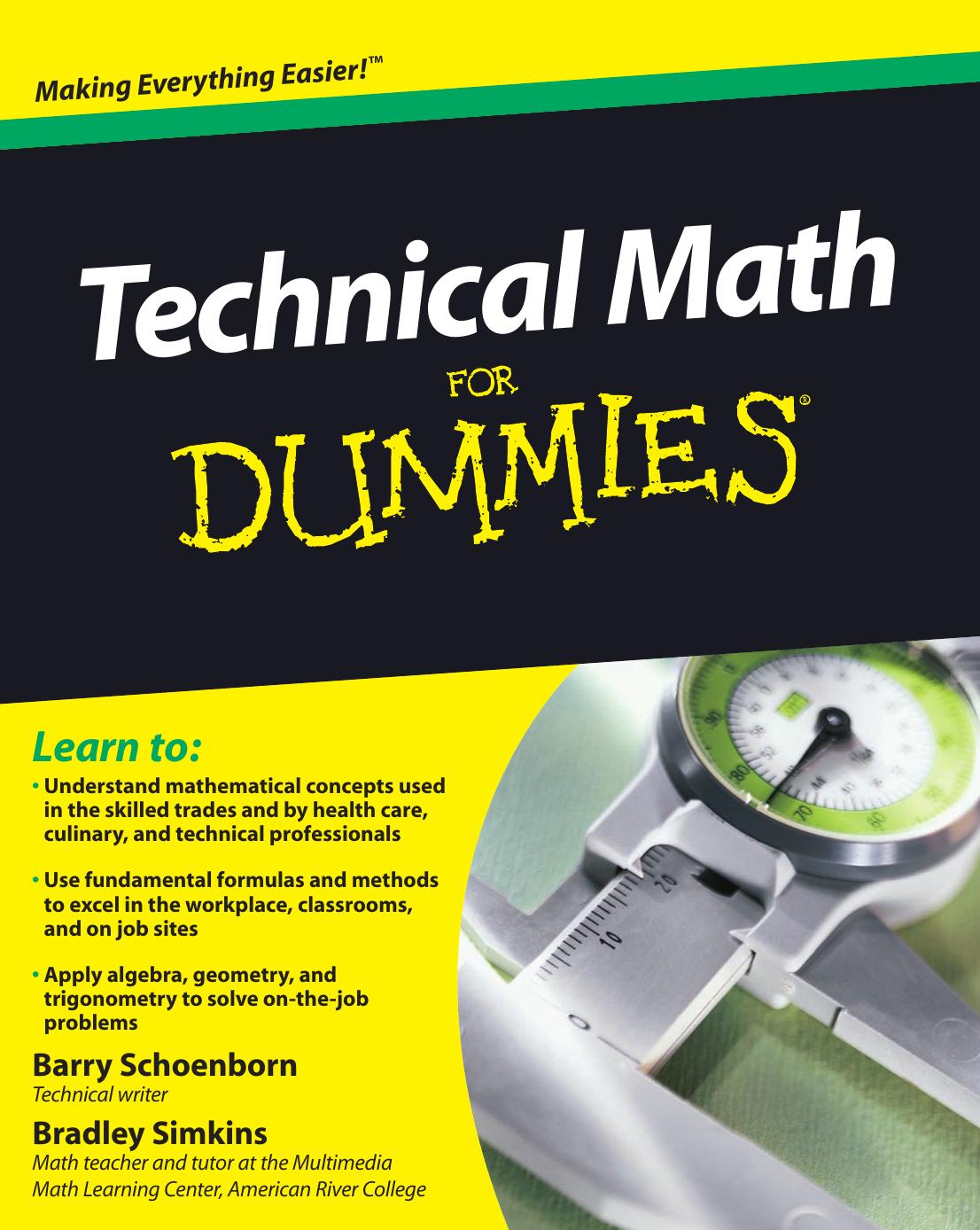 Technical Math for Dummies