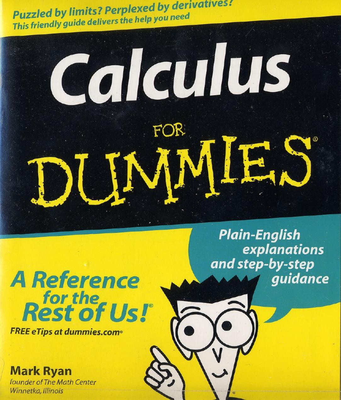 Calculus for Dummies