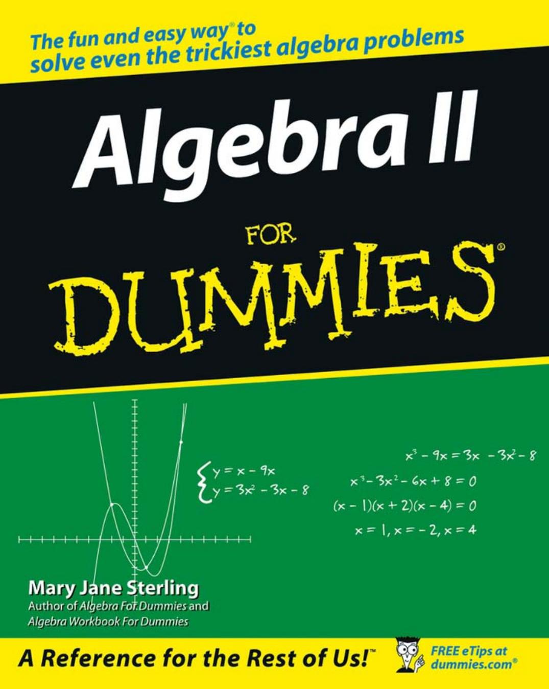 Algebra II for Dummies