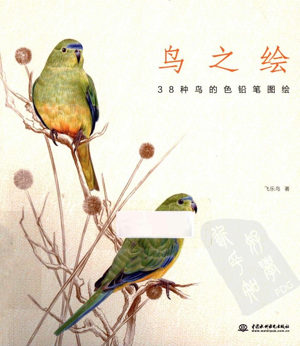 鸟之绘：38种鸟的色铅笔图绘