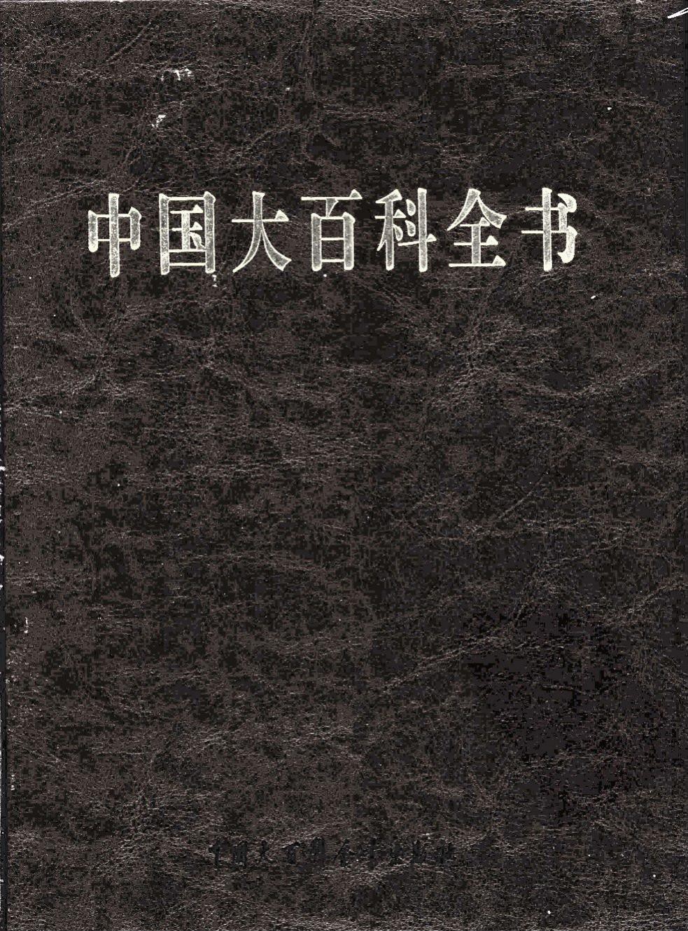 中国大百科全书（第二版）21