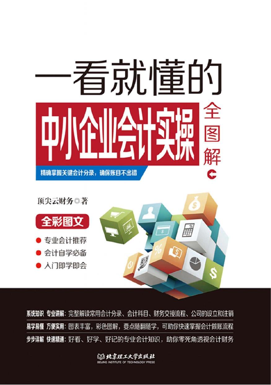 一看就懂的中小企业会计实操全图解：精准掌握关键会计分录，确保账目不出错